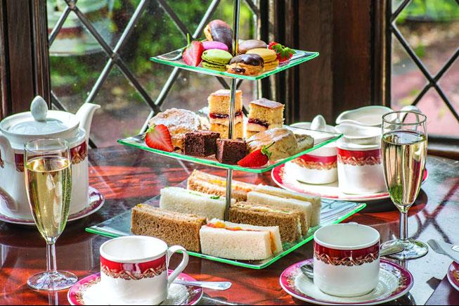Afternoon Tea for two in The Oak Room Restaurant